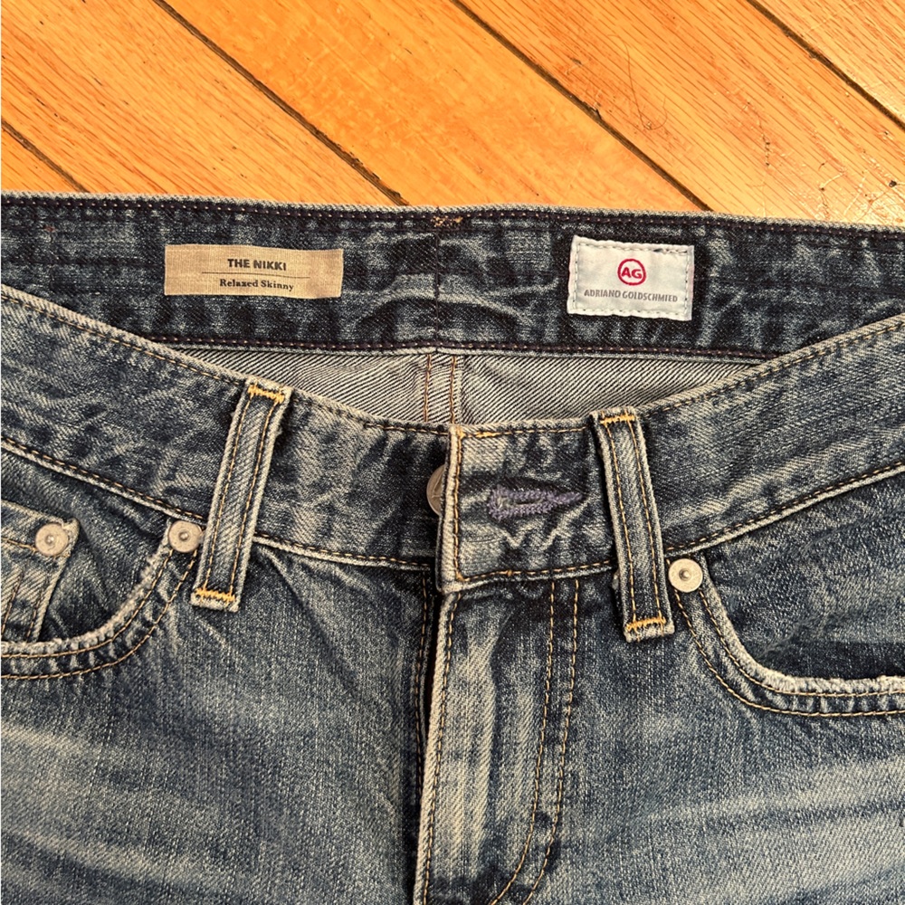 Authentic AG Nikki Distressed Jeans
